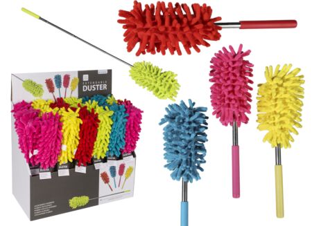 Plumeau Uitschuifbaar rood geel roze blauw groen