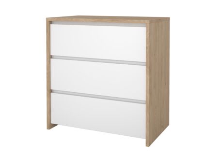 Commode Next 80x48x84cm - decor - wit/jackson hickory
