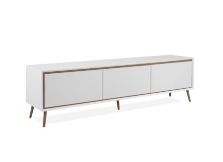 Tv-meubel Arona 175cm - melamine - wit