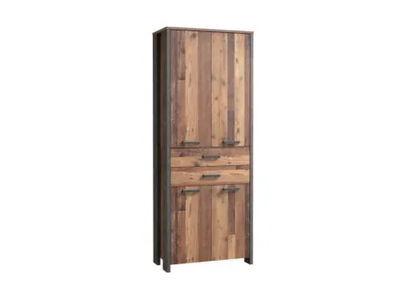 Opbergkast Clif-B 86x42x221cm - decor - old wood