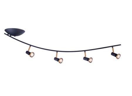 LED spot met 4 spots 5W GU10