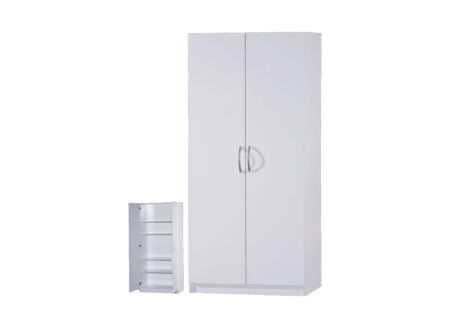Opbergkast 80cm - decor - snow white
