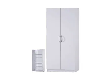 Opbergkast 80cm - decor - snow white