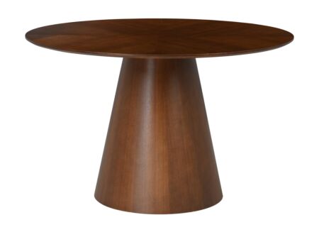 Ronde tafel Daytona Ø120cm - MDF - walnoot