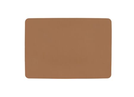 Placemat Togo 45x33cm - lederlook - indian tan