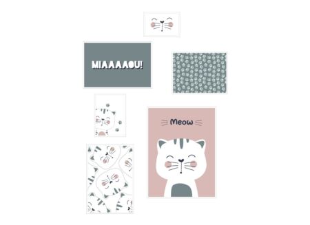 Kader Kat set van 6