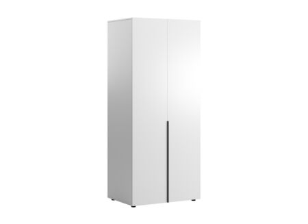 Kleerkast Oryana 90cm - melamine - diamond wit