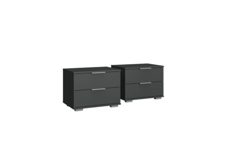 Nachtkastje Easyplus 52x38x40cm, set van 2