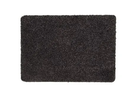 Deurmat Absorb  65x45cm katoen zwart