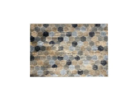 Deurmat Decosoft Memories 75x50cm microvezel multicolor