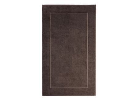 Badmat London 70x120cm - katoen - pecan met antislip