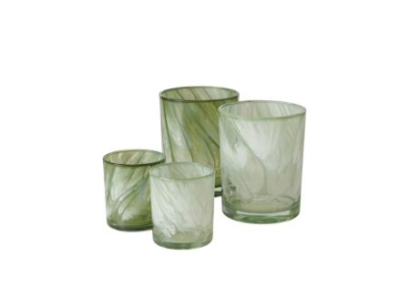 Windlicht Batos H8/12,5cm set van 2