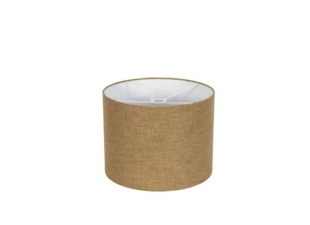 Abat-jour Ø30cm - tissu - caramel