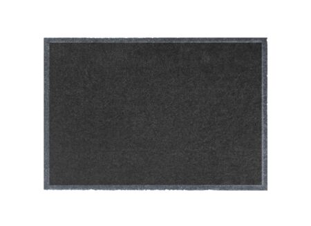 Deurmat Eco-clean 90x67cm polyamide zwart
