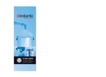 Afvalzak Brabantia 50L maat H 10 stuks
