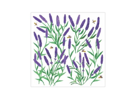 Serviette Tracey's Lavendula 33x33cm multicolor 20 stuks