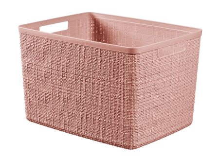Opbergbox Jute 36,2x28,2x23cm