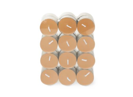 Theelichtjes Delightful Dawn 4,5u oranje, 24 stuks