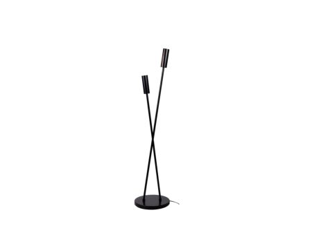 Staande lamp Mojo  H130cm E27 - metaal - zwart