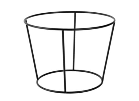 Buffet Standaard Ø25,3cm - metaal - zwart