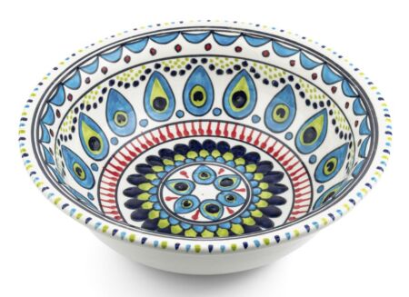 Slakom Pavo Ø25cm - stoneware - multicolor