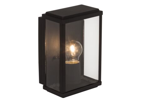 Wandlamp buiten Gaia zwart 60W E27