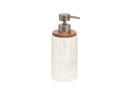 Zeeppompje Come Ø7,1x19,3cm - polystone - beige