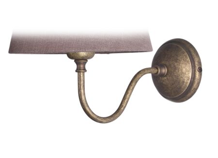Wandlamp Antiek goud 60W E27