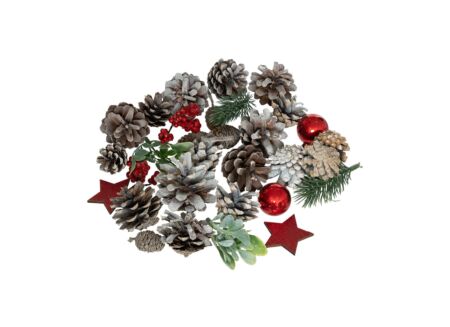 Kerstdecoratie Tafel Ø10cm multicolor