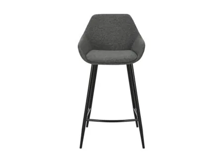 Overzichtsfoto - Barstoel Fangio ZH68cm - stof - antraciet