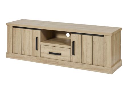 Tv-meubel Tibo - meubelplaat - French oak 174cm