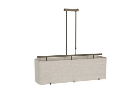 Hanglamp Bronzo met lampenkap Milano Ø100cm E27