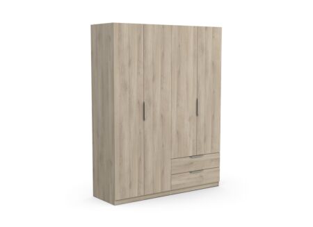 Kleerkast Ghost 157cm - decor - kronberg eik