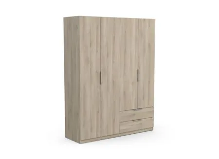Garde-robe Ghost 157cm - Garde-robe Ghost 157cm - décor - chêne kronberg