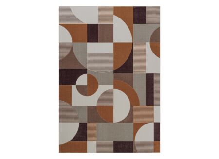 Tapijt Milo 160x230cm - polyester - multicolor