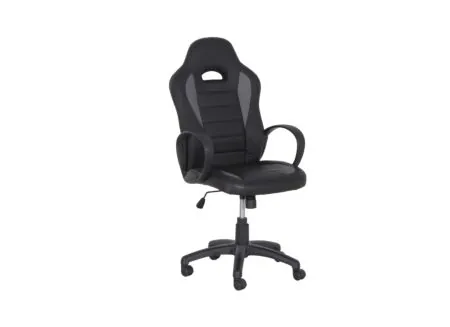 Gamestoel Maquina zwart grijs