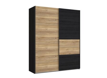 Schuifdeurkast Lya 170cm - decor - cabezone oak/mauvella