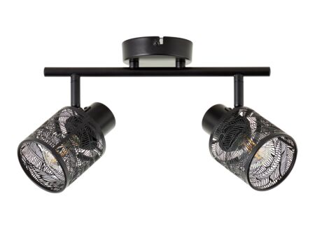 Ledspot Bano met 2 spots 40W E14