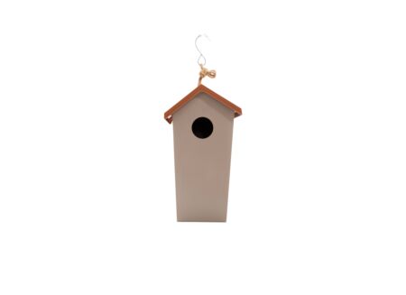 Vogelhuisje taupe
