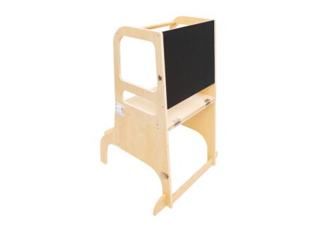 Leertoren + bureau Alba décor - naturel/zwart