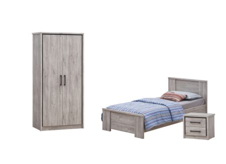 Kinderkamer Elias met 2-deurs kast