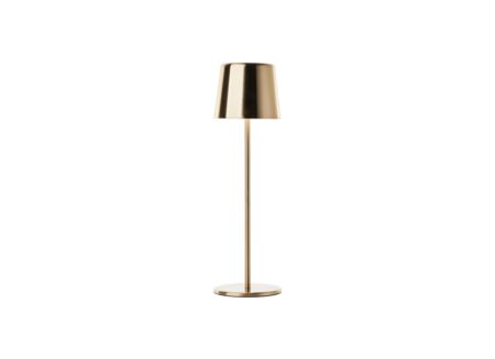 Tuinlamp Xaana Ø11xH37cm - metaal - brushed gold