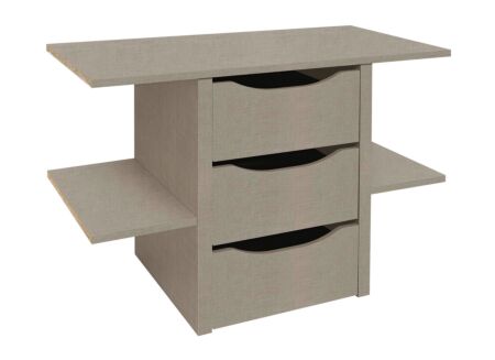 Kastaccessoires Inzet 3 laden + legplank