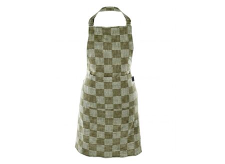 Keukenschort Harriet 74x85cm - katoen - khaki