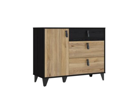 Commode Lya 108x42x86cm - decor - cabezone oak & mauvella