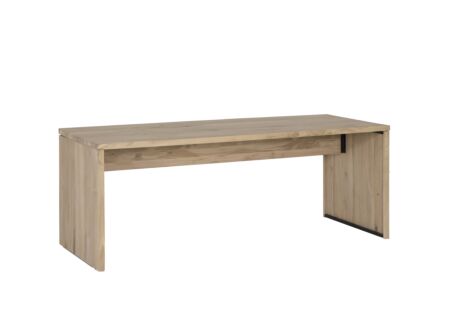 Bureau Yoda 200x80x76cm - eik massief - naturel