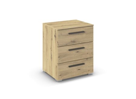 Nachtkastje 50x61x42cm - meubelplaat - artisan eik