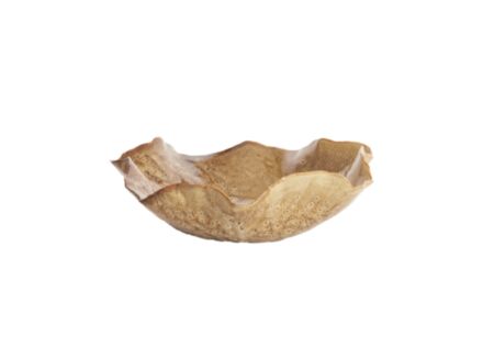 Schaal Banda 34x31x11cm - keramiek - bruin