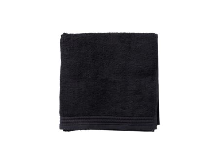 Handdoek Utility 65x130cm - katoen - zwart