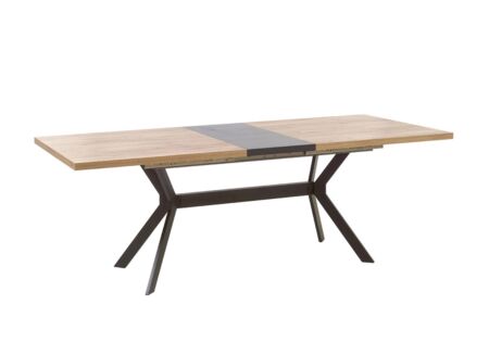 Tafel Neto 180/230x100cm - meubelplaat - scarlet eik